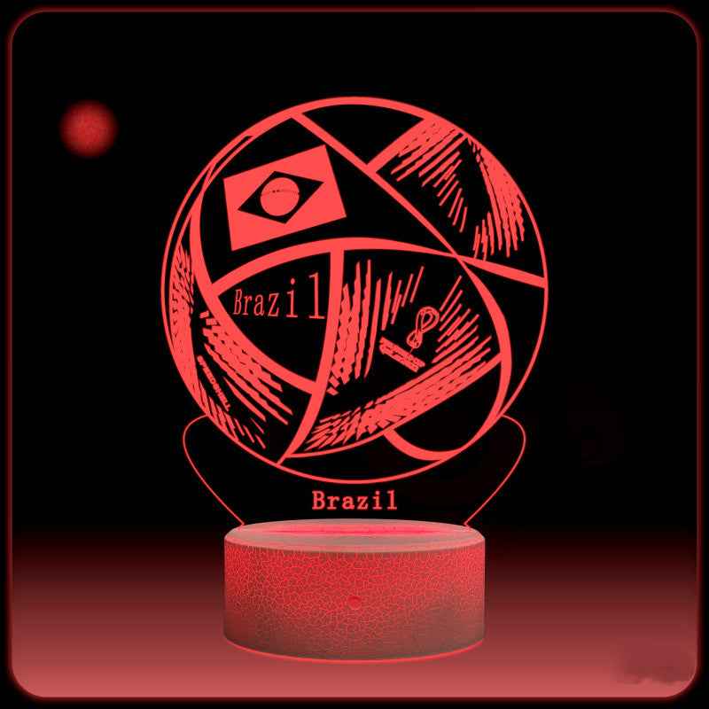 Home Fashion World Cup Model 3d Night Light