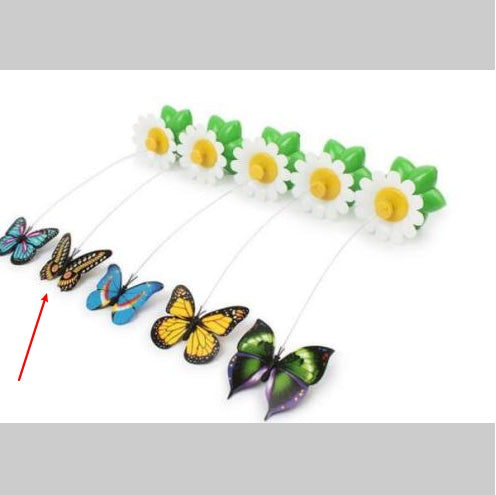 Electric Automatic Rotating Flower Pet Products - SKY WORLD CART