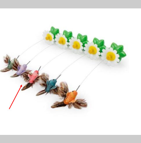 Electric Automatic Rotating Flower Pet Products - SKY WORLD CART